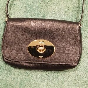 Black coach handbag